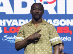 Terence Crawford is gearing up to face Canelo Alvarez in September Photo Credit: Ed Mulholland/Matchroom