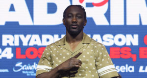 Terence Crawford is gearing up to face Canelo Alvarez in September Photo Credit: Ed Mulholland/Matchroom