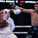 Jack Catterall beat Harlem Eubank by technical decision in Manchester Photo Credit: Mark Robinson Matchroom Boxing