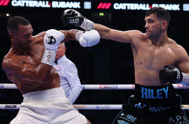 Jack Catterall beat Harlem Eubank by technical decision in Manchester Photo Credit: Mark Robinson Matchroom Boxing Jack Catterall beat Harlem Eubank by technical decision in Manchester Photo Credit: Mark Robinson Matchroom Boxing