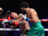 Hamzah Sheeraz demolished Edgar Berlanga in five rounds in New York Photo Credit: Golden Boy/Cris Equeda