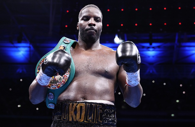 Okolie retained his WBC Silver heavyweight crown Photo Credit: Leigh Dawney/Queensberry