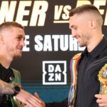 Ryan Garner and Reece Bellotti face off this weekend credit: Queensberry/Leigh Dawney