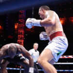 Usyk knocked out Dubois in five rounds Photo Credit: Photo Credit: Queensberry/Leigh Dawney