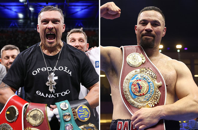 Usyk has been ordered to defend his WBO belt against Parker Photo Credit: Queensberry/Leigh Dawney/Mark Robinson Matchroom Boxing