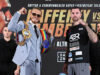 Jack Rafferty and mark Chamberlain face off this weekend. credit: Queensberry, Leigh Dawney