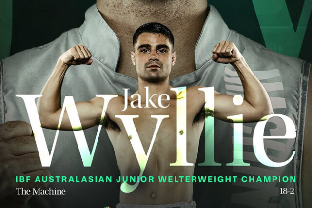 Jake Wyllie impressed in Brisbane credit: Matchroom Boxing