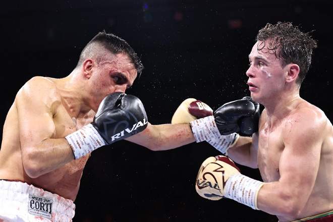 Jack Turner impressed in Manchester credit: Leigh Dawney/ Queensberry