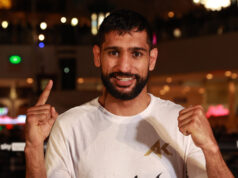 Amir Khan will promote his latest show on October 1 in Nigeria Photo Credit: Lawrence Lustig/BOXXER