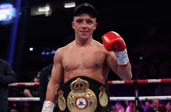 Ball defends his WBA featherweight world title Photo Credit: Leigh Dawney/Queensberry Promotions