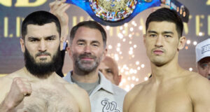 Artur Beterbiev and Dmitry Bivol will not fight in a third fight just yet Photo Credit: Mark Robinson Matchroom Boxing