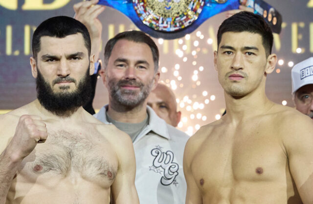 Artur Beterbiev and Dmitry Bivol will not fight in a third fight just yet Photo Credit: Mark Robinson Matchroom Boxing