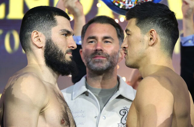 Dmitry Bivol was ruled out of a third clash with Artur Beterbiev after undergoing back surgery Photo Credit: Mikey Williams/Top Rank
