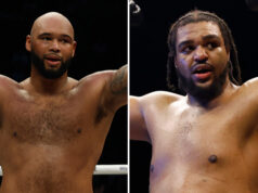 Frazer Clarke and Jeamie TKV are set to meet for the vacant British heavyweight title on September 27 on BBC Two Photo Credit: Lawrence Lustig/BOXXER