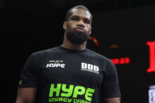 Daniel Dubois could return to the ring in December Photo Credit: Mark Robinson Matchroom Boxing