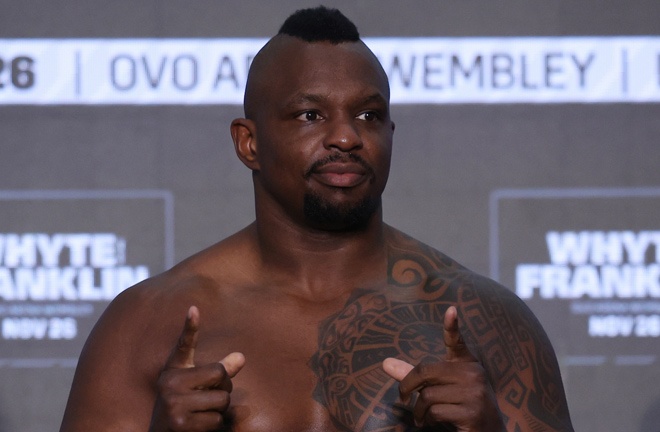 Whyte has won three on the spin since defeat to Tyson Fury Photo Credit: Mark Robinson Matchroom Boxing