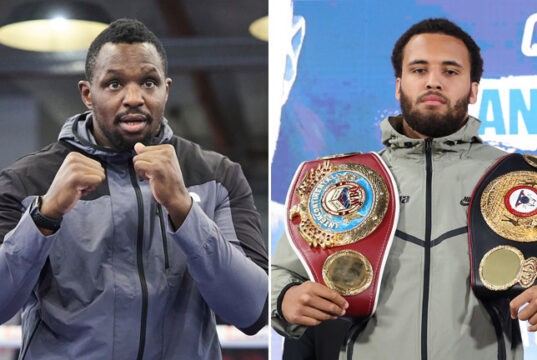 Dillian Whyte has sent a warning to Moses Itauma Photo Credit: Mark Robinson Matchroom Boxing/Leigh Dawney/Queensberry