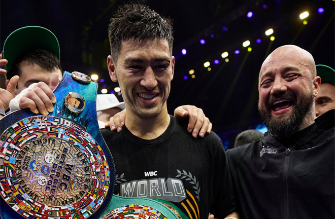 Bivol vacated his WBC title shortly after becoming undisputed champion Photo Credit: Mark Robinson Matchroom Boxing
