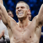 Essex celebrates his victory over Numeiro Photo Credit: David Cavan/Misfits Boxing