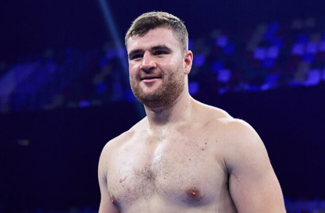 Johnny Fisher has named his new trainer Photo Credit: Mark Robinson Matchroom Boxing