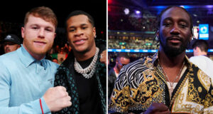 Devin Haney has backed Terence Crawford to defeat to Canelo Alvarez Photo Credit: Ed Mulholland/Mark Robinson/Matchroom Boxing