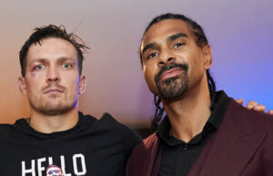 David Haye is confident he would have defeated Oleksandr Usyk in his prime Photo Credit: Mark Robinson/Matchroom Boxing