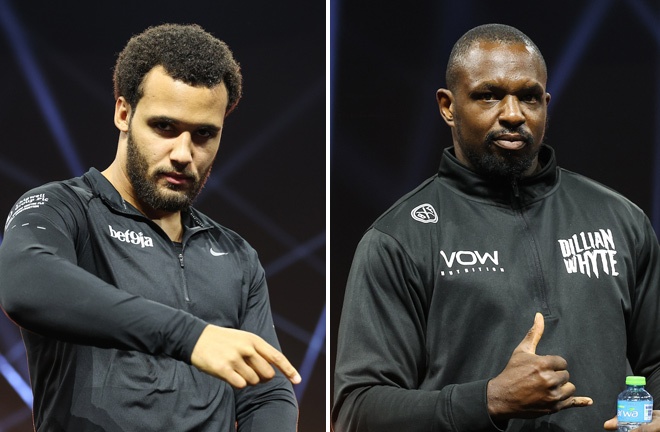 Moses Itauma faces Dillian Whyte in Riyadh on Saturday Photo Credit: Leigh Dawney/Queensberry