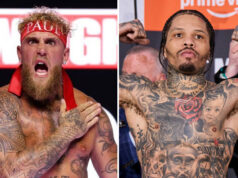 Jake Paul is reportedly set to face Gervonta Davis in an exhibition on November 15 Photo Credit: Cris Esqueda / Golden Boy Promotions/Esther Lin/Premier Boxing Champions