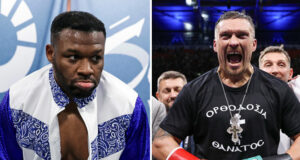 Jarrell Miller has called for a showdown with Oleksandr Usyk Photo Credit: Melina Pizano/Matchroom/Leigh Dawney/Queensberry