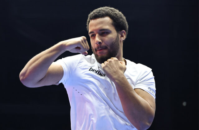 Moses Itauma is set to return to the ring in December Photo Credit: Leigh Dawney/Queensberry