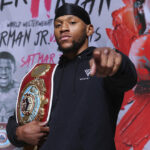 Haney challenges WBO welterweight champion, Norman Jr on November 22 in Riyadh Photo Credit: Mikey Williams/Top Rank