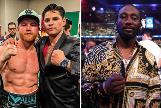 Ryan Garcia has backed Canelo Alvarez to defeat Terence Crawford Photo Credit: @kingryan Instagram/Mark Robinson Matchroom Boxing