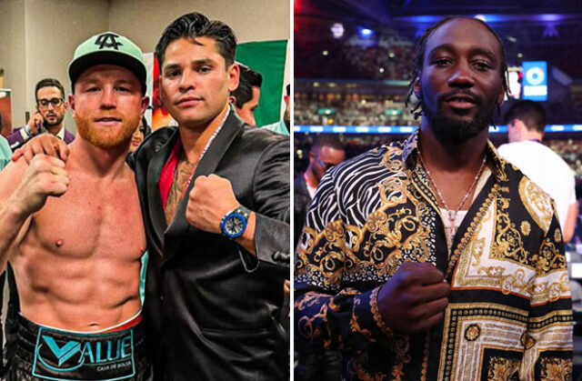 Ryan Garcia has backed Canelo Alvarez to defeat Terence Crawford Photo Credit: @kingryan Instagram/Mark Robinson Matchroom Boxing