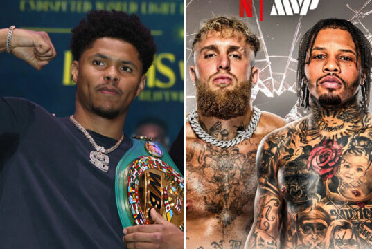Shakur Stevenson says he won't watch Jake Paul vs Gervonta Davis Photo Credit: Mark Robinson Matchroom Boxing/MVP