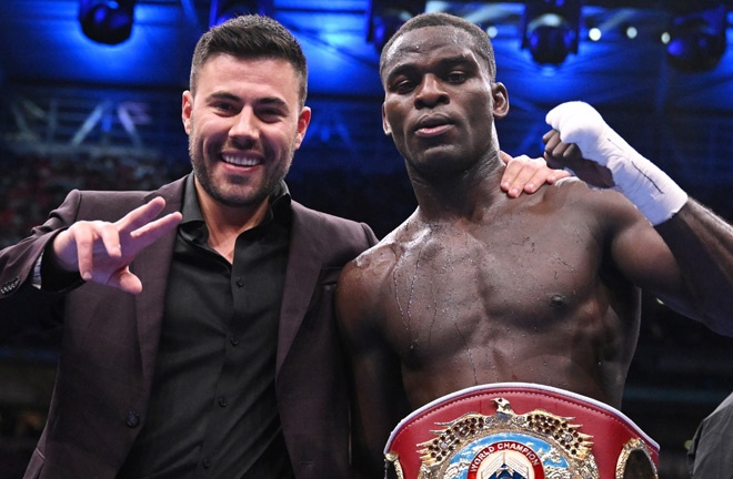 Buatsi left Shalom's BOXXER in February Photo Credit: Chris Dean/BOXXER