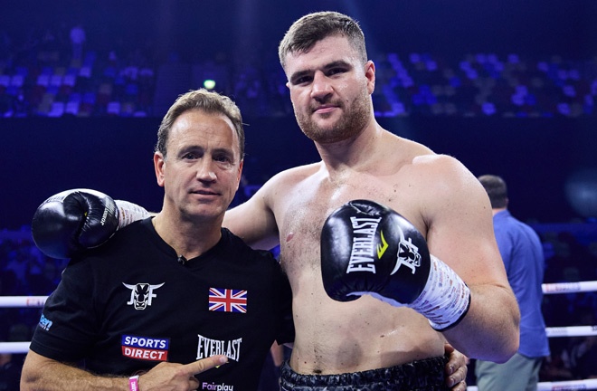 Fisher split from Tibbs last month Photo Credit: Mark Robinson Matchroom Boxing