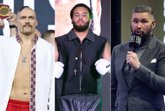 Tony Bellew has responded to calls for Olkesandr Usyk vs Moses Itauma credit: Leigh Dawney/ Queensberry/ Matchroom/ Mark Robinson