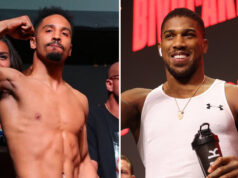 Anthony Joshua has hit back at Andre Ward's callout Photo Credit: Tom Hogan – Hoganphotos/Roc Nation Sports/Mark Robinson/Matchroom Boxing