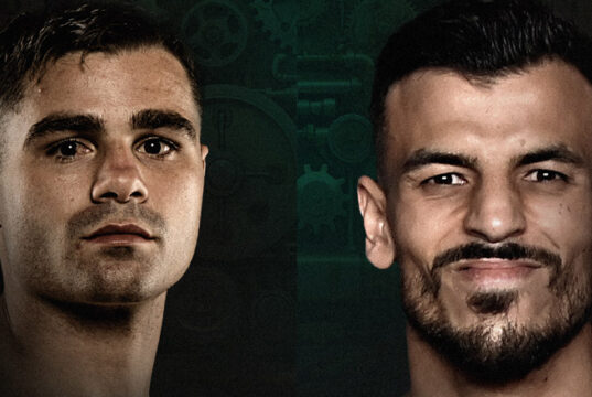 Jake Wyllie and Youssef Dib face off this weekend. credit: Matchroom Boxing