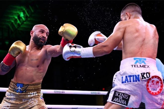 Sugar Nunez impressed against Diaz in Mexico credit: Matchroom Boxing/ Melina Pizano
