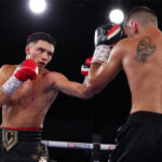 Cameron Vuong won in Sunderland, then faced off with Gavin Gwynn credit: Mark Robinson/ Matchroom