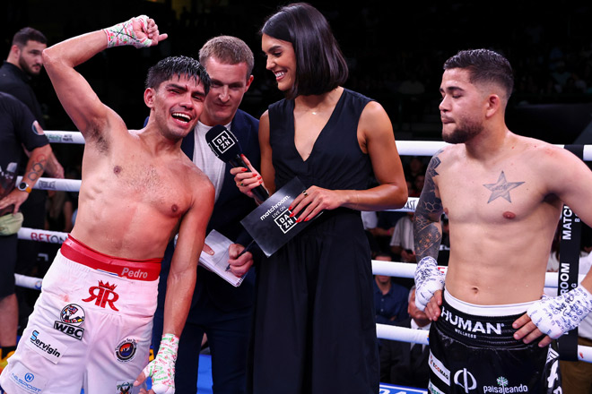 A great undercard featured on Nunez vs Diaz credit: Matchroom Boxing/ Melina Pazano