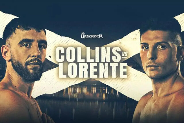 Nathaniel Collins is set to headline in Glasgow against Cristobal Lorente Credit: Queensberry