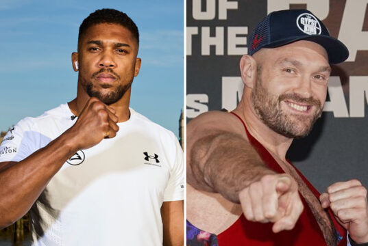 Anthony Joshua called out Tyson Fury this week Photo Credit: Mark Robinson/Matchroom Boxing/Stephen Dunkley/Queensberry