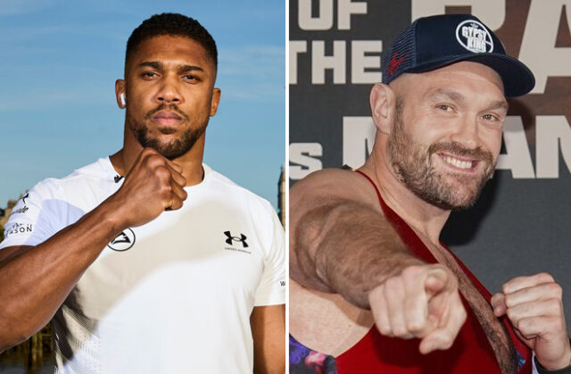 Anthony Joshua called out Tyson Fury this week Photo Credit: Mark Robinson/Matchroom Boxing/Stephen Dunkley/Queensberry