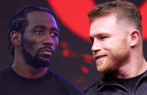 Canelo and Terence Crawford are set to clash on Saturday credit: Leigh Dawney/Queensberry/ Mark Robinson/ Matchroom