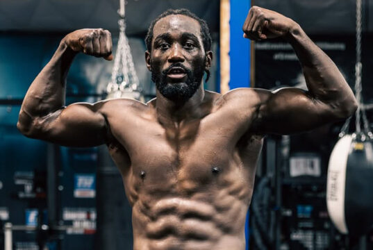 Terence Crawford has denied reports that he is injured heading into Saturday's super fight with Canelo Alvarez in Las Vegas Photo Credit: @tbudcrawford Instagram