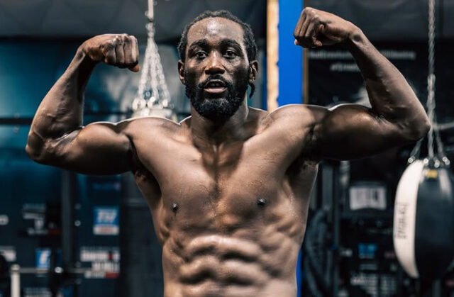 Terence Crawford has denied reports that he is injured heading into Saturday's super fight with Canelo Alvarez in Las Vegas Photo Credit: @tbudcrawford Instagram