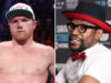 Floyd Mayweather Jr says Canelo Alvarez may be washed up following his defeat to Terence Crawford Photo Credit: Ed Mulholland/Matchroom/ Esther Lin/Showtime/