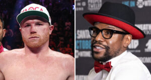 Floyd Mayweather Jr says Canelo Alvarez may be washed up following his defeat to Terence Crawford Photo Credit: Ed Mulholland/Matchroom/ Esther Lin/Showtime/